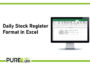 Daily Stock Register Format in Excel: Essential for All Accountants Daily Stock Register Format in Excel